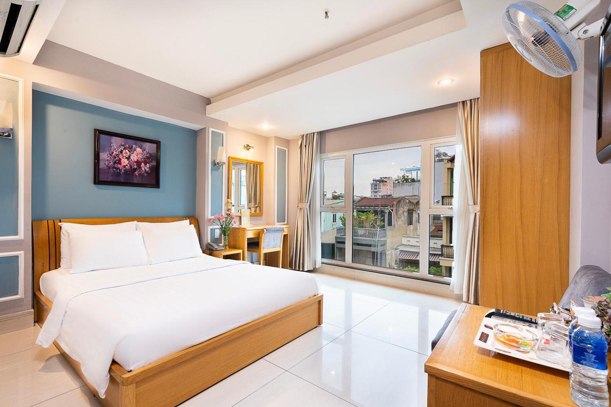 Lucky Star Hotel 146 Nguyen Trai Ho Chi Minh-staden Exteriör bild